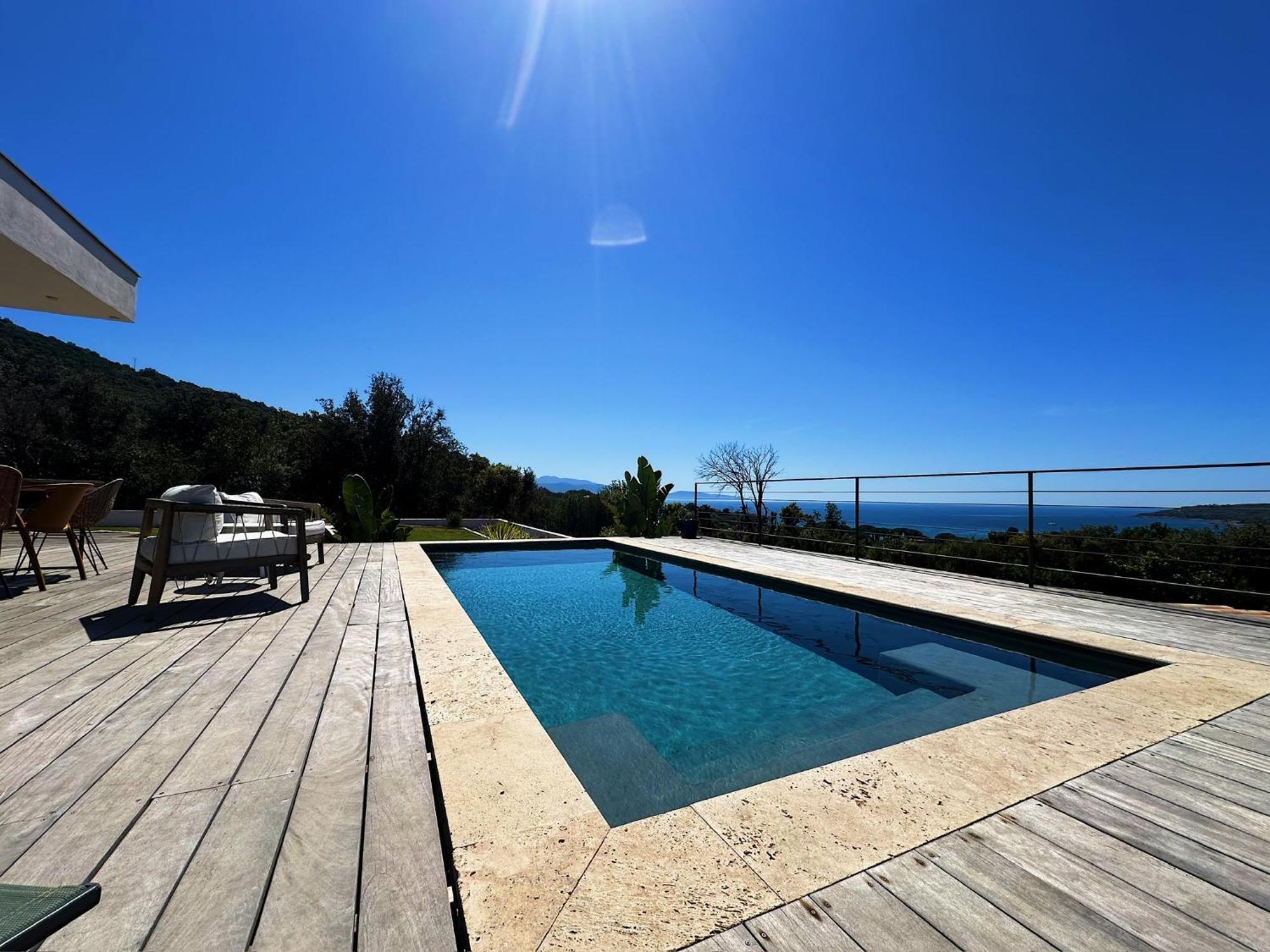 Villas De Standing Avec Magnifique Vue Mer Et Piscines Privees, Sagone Sagone (Corsica) Exterior foto